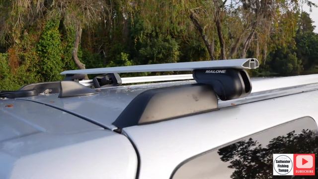 How to Install Kayak Roof Rack on SUV. Fast, Easy & Simple. Holds BIG Heavy Fishing Kayaks! смотреть онлайн