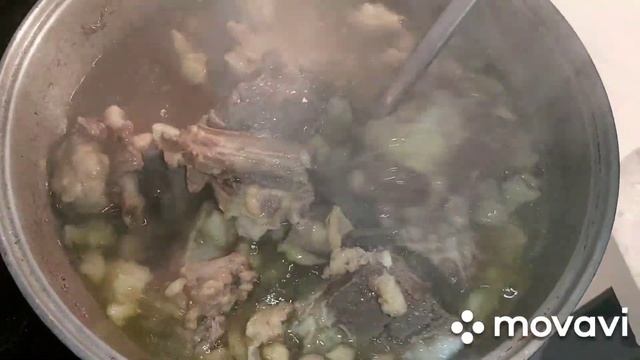 Шурпо свадебный по таджикской ХомШурбо национальный Таджикиский суп с мясом, нутом и овощами. смотреть онлайн
