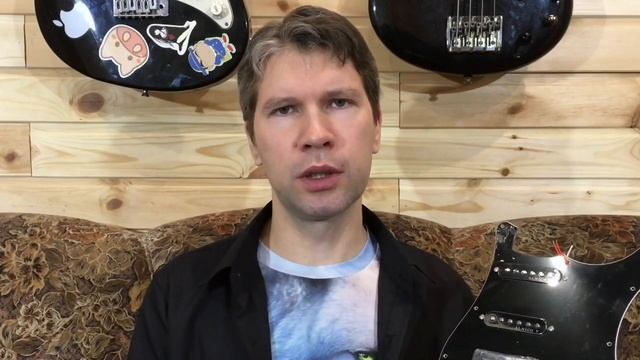 Посылки из Китая #53. Накладка на электрогитару с датчиками Alnico 5 и iRig с AliExpress смотреть онлайн