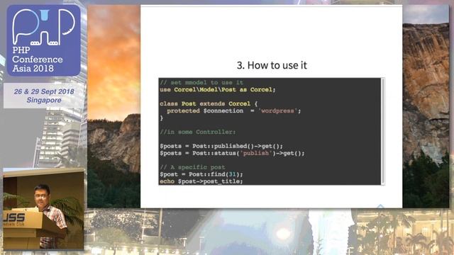 Getting Wordpress OOP by using Corcel - PHPConf.Asia 2018 смотреть онлайн