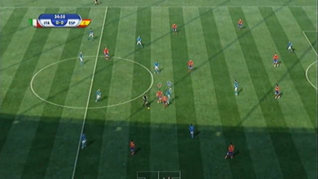 FIFA WORLD CUP 2010 Gameplay (Spain vs Italy) смотреть онлайн
