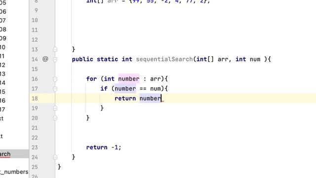 How to use Sequential Search in Java смотреть онлайн