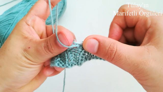 Saray Burması Yapımı Kolay Şahane İki Şiş Yelek Hırka Bluz Örgü Modeli 🎉 knitting . смотреть онлайн