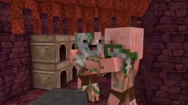 ЖИЗНЬ СВИНО-ЗОМБИ (1-2 серии) (МАЙНКРАФТ АНИМАЦИЯ) смотреть онлайн