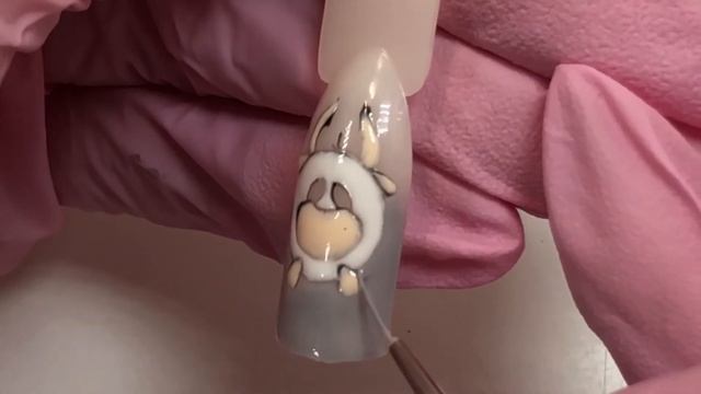 Новогодний дизайн ногтей l Маникюр на Новый год 2021 смотреть онлайн