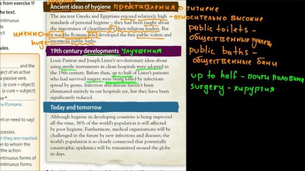 Solutions Upper-Intermediate SB | Unit 6 | текст History of Hygiene