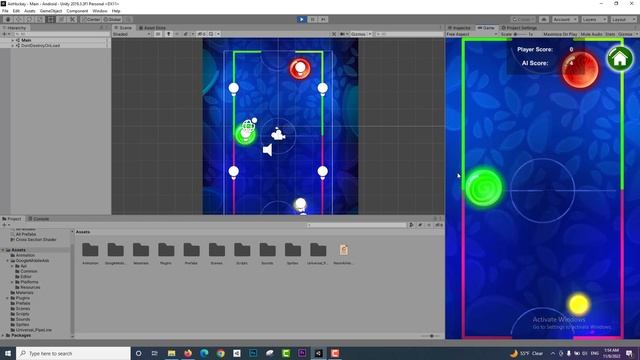 Air Hockey - Unity Source Code смотреть онлайн
