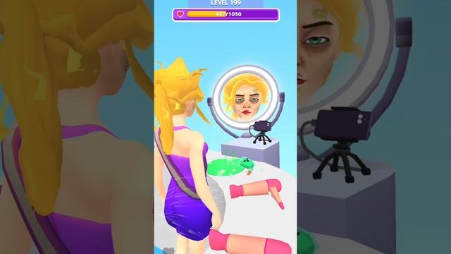 Beauty Girl Makeover Run? Best Funny Game ? Android IOS смотреть онлайн