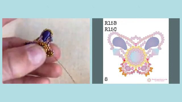 🧵🪡 CANDYWING earrings by Ruxandra Puscas - #NoOneHasToBeadAlone beading workshop смотреть онлайн
