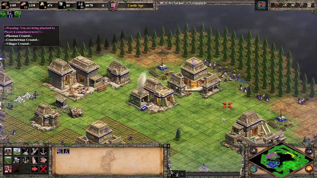 Lack of Skill: Age Of Empires 2! Playing With Slim's Brother! смотреть онлайн