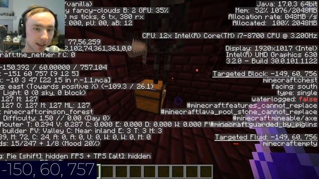 Minecraft | NETHER FORTRESS AT SPAWN SEED! + Extra Fortress, & Villages! (Java Edition) смотреть онлайн