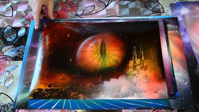 Что такое Spray Art. Картины в технике Spray Paint Art. смотреть онлайн