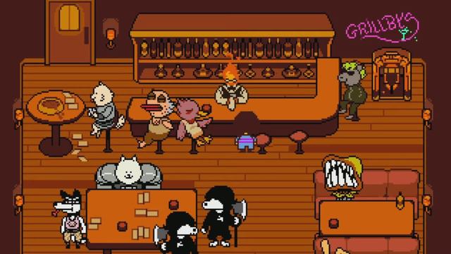 Grillby's - Undertale (2min 15sec loop) смотреть онлайн