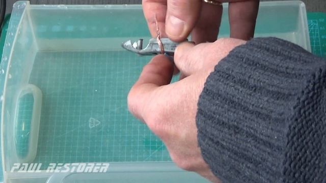 Renowacja modeli odlewanych. Jak usunąć korozję metodą elektrolizy ze Znalu?electrolysis? смотреть онлайн