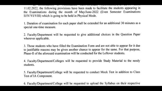 Du SOL Notice For 4th /6th semester Students May June 2022 | 4th & 6th Semester Offline Mode 2022 смотреть онлайн