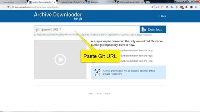 Archive Downloader for git смотреть онлайн