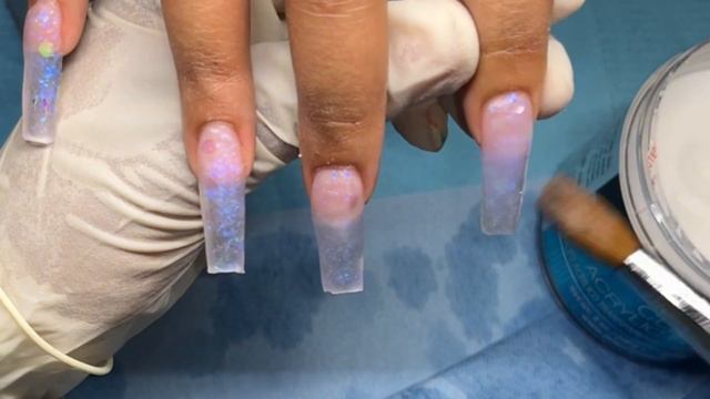 Acrylic Nail Tutorial | Freestyle Nails | Butterfly Nail Tutorial смотреть онлайн