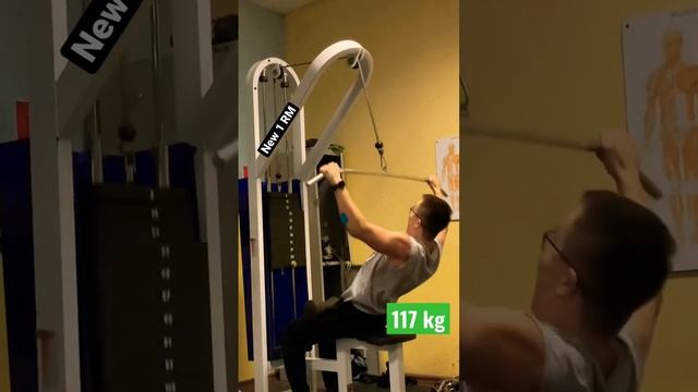 No pain - no gain. Pulling a new personal record after injury. Bad, but strong. (117 kg) смотреть онлайн