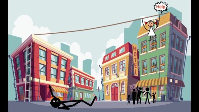 Stick man crazy rescue смотреть онлайн