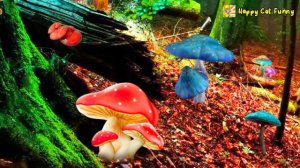 Banana Cat and Friends Encounter T Rex Dinosaur in Jurassic World | Happy Cat Funny 78