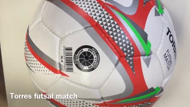 Обзор футзального мяча Torres futsal match смотреть онлайн