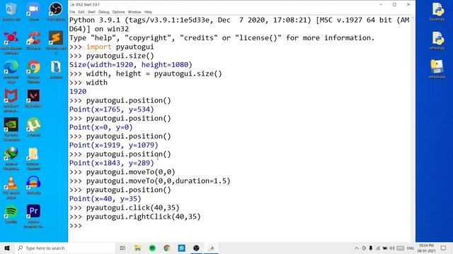 Python Automation | Learn How To Control The Mouse Using Python смотреть онлайн