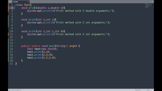 Java Tutorial for Beginners: Method Overloading in Java | OOP смотреть онлайн