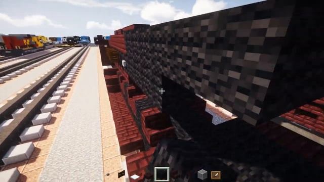 Minecraft Murder on the Orient Express Locomotive Tutorial смотреть онлайн