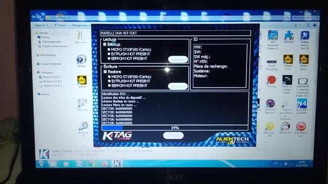 Lecture ECU Delphi DCM1.2__Ktag Boot Mode
