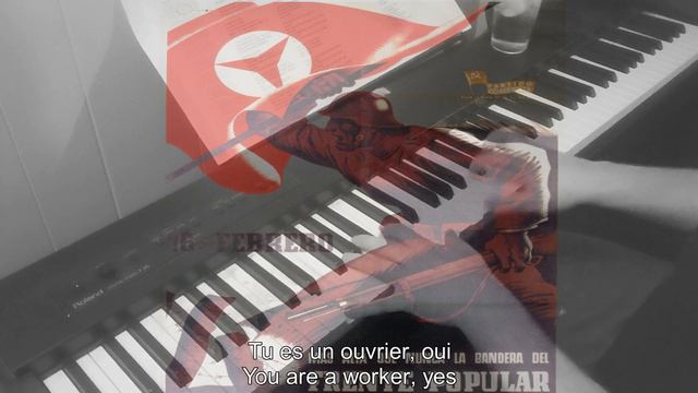 Piano/Vocals: Einheitsfrontlied (International Version: ESP, ENG, FRA, DEU) смотреть онлайн