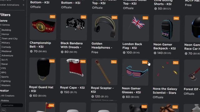 FREE ACCESSORIES! HOW TO GET Golden Headphones & AOTP Hat! (ROBLOX KSI EVENT) смотреть онлайн