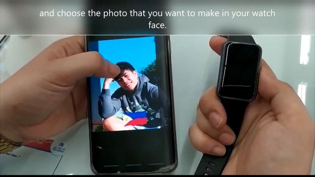 how to put your own photo in your HUAWEI FIT WATCH using huawei health app(SIMPLE AND VERY EASY) смотреть онлайн
