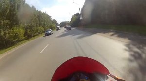 Прохват по Томску, Honda CBR 1000 RR, 04.06.2013