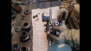 ГАЗ 69-А часть 8 Сборка раздатки+СОМ механическая лебедка