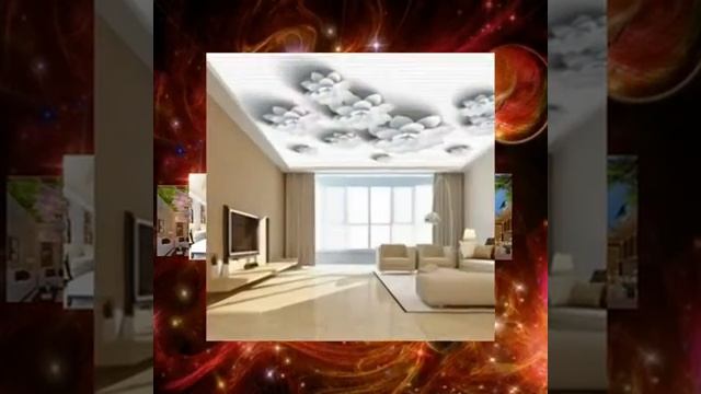 Обзор 3 d обои на потолок смотреть онлайн