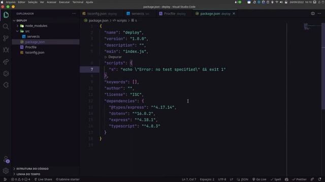 DEPLOY DE UMA APLICAÇÃO NODEJS COM TYPESCRIPT смотреть онлайн