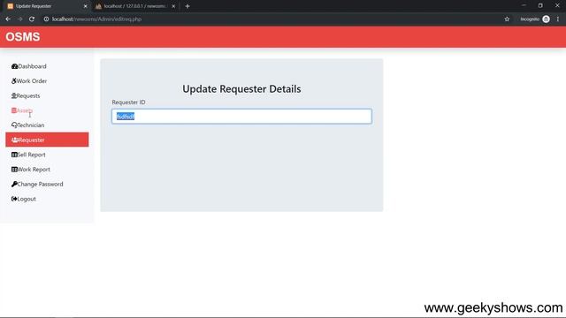 Requester or User Page of Online Service Management System PHP MySQL Project (Hindi) смотреть онлайн