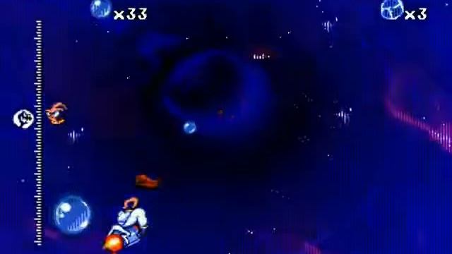 Earthworm Jim — Andy asteroids ? (Sega Mega Drive) смотреть онлайн