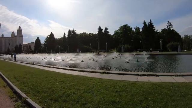 Воробьёвы горы в HD качестве | (МГУ) | Beautiful Moscow | Vorobyovy Gory Moscow | 14.06.2020... смотреть онлайн