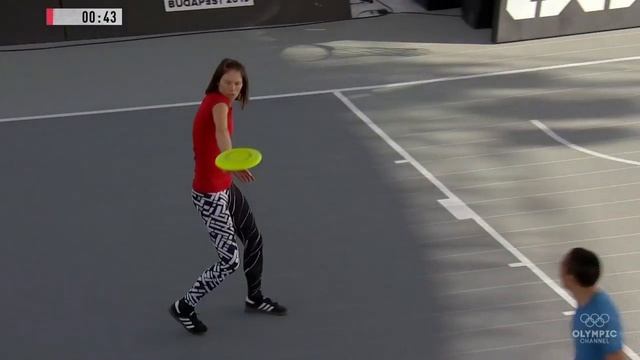 Silver Medal Routine - World Urban Games Flying Disc Freestyle смотреть онлайн