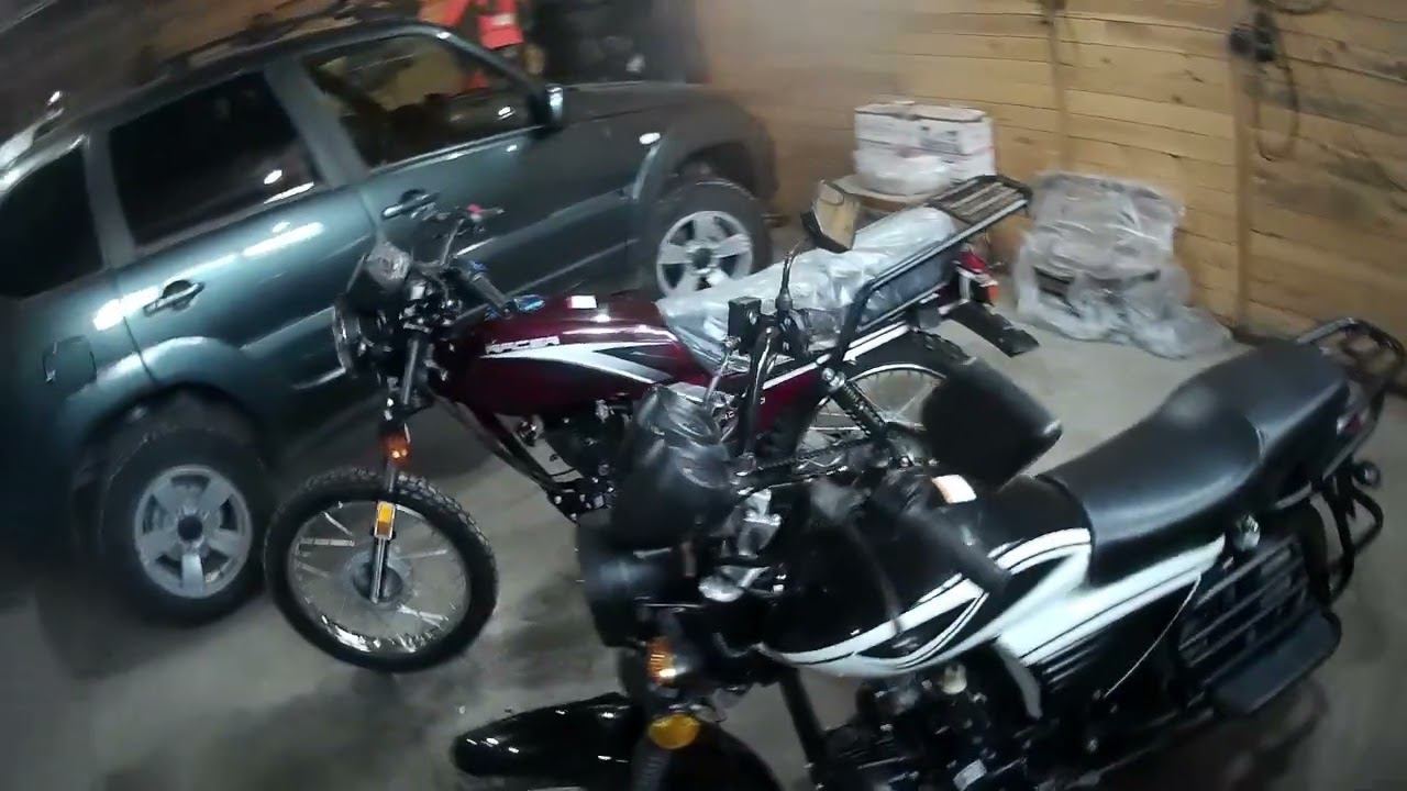 Racer 150-23A Tourist VS Alfa Vortex City. смотреть онлайн