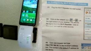 How to Configure WiFi Repeater wireless-n WiFi / WiFi Extender and setup tutorial