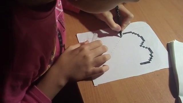 Как нарисовать сердечко❤ смотреть онлайн
