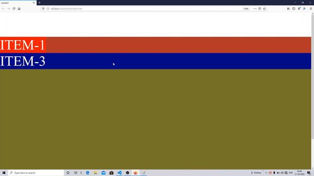 LECTURE 24: CSS POSITION смотреть онлайн