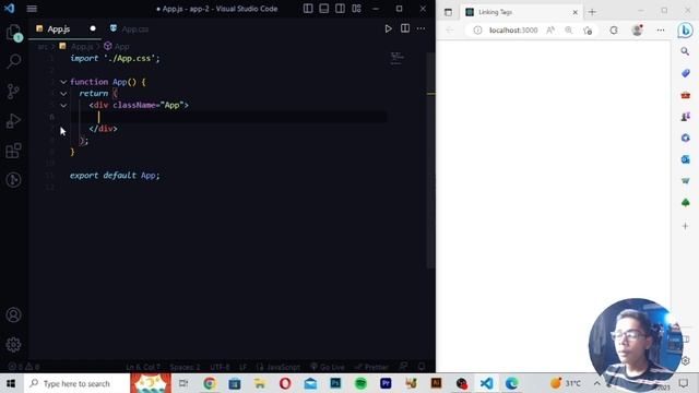 React 18 Fundamentals Crash Course 2023 - Linking Tags In React смотреть онлайн