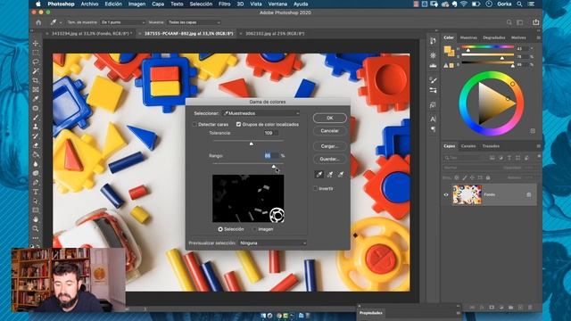Herramientas de selección avanzada - Curso Completo de Adobe Photoshop 2022 en Español (20/40) смотреть онлайн