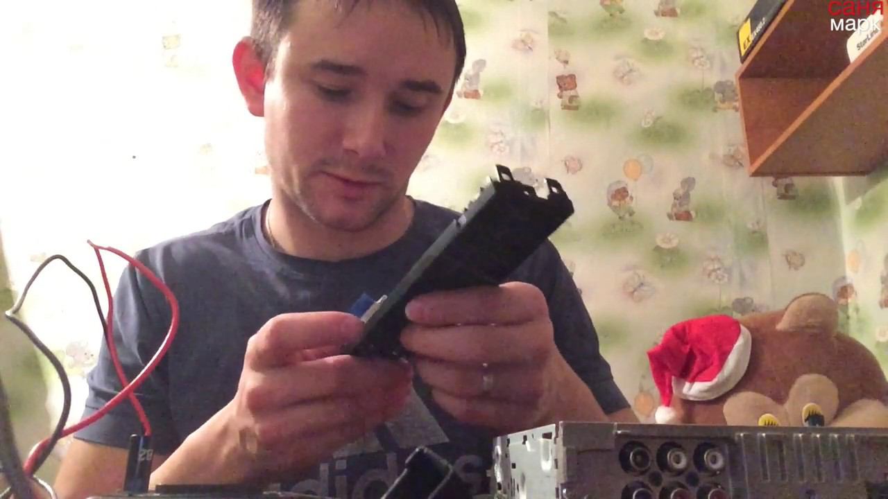 USB от магнитолы в бардачок, перенести своими руками смотреть онлайн