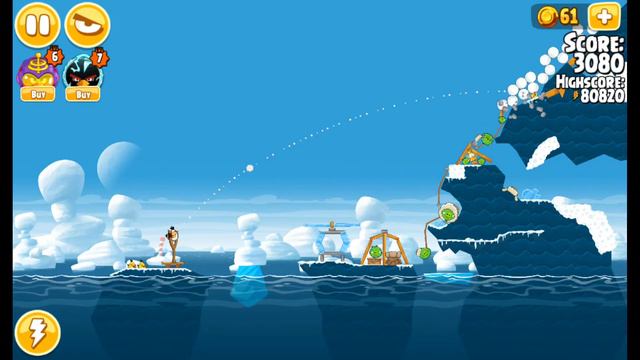 Angry birds seasons arctic eggspedition level 1-1 to 1-10 смотреть онлайн