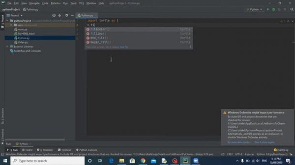 How To Draw A Triangle In Python Turtle