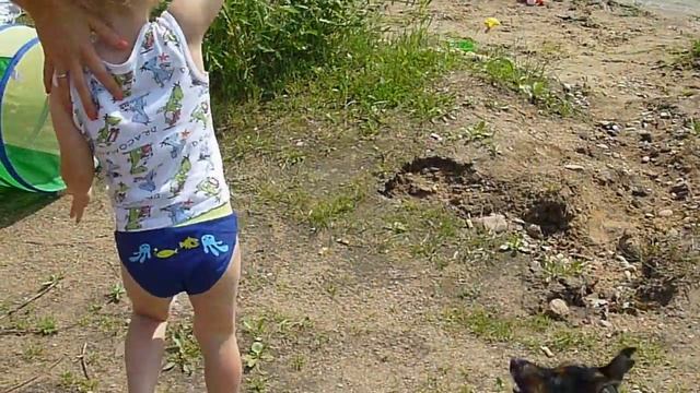 В гостях у тёти Сони! На пляже! 3ч.(11). 31 мая 2013г. в г.п.Свислочь. Беларусь!